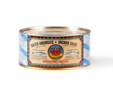 Salted Anchovies in tin 800g