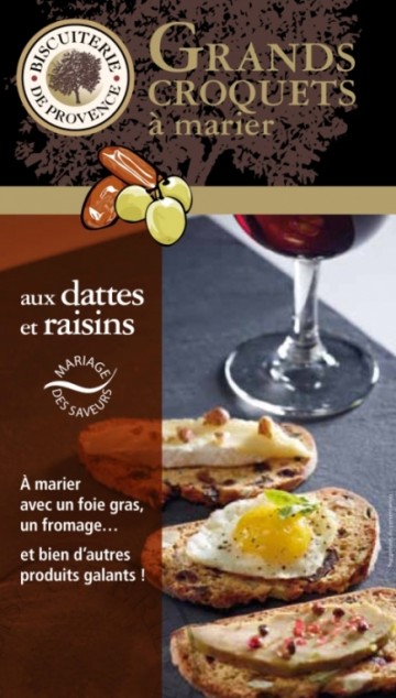 Croquets Dates & Grapes 140g