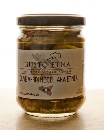 Green Olives Nocellara Etna 190g