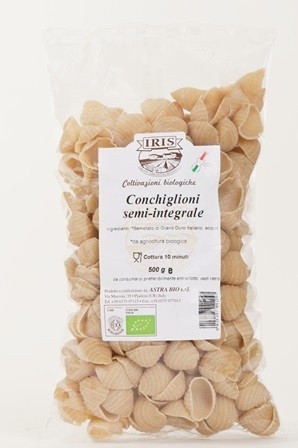 Italian Conchiglioni Semi-integrale Bio 500g