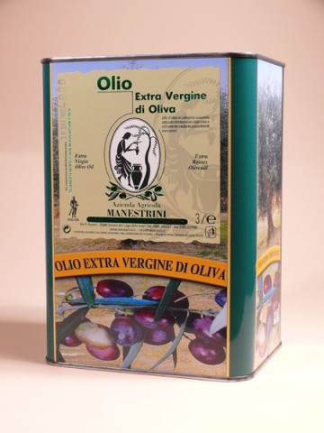 Manestrini Extra Virgin Olive Oil 3Lt (Garda / Italy)
